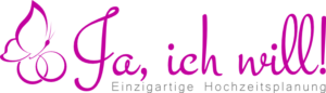 Logo des Hochzeitsplaners Ja ich will